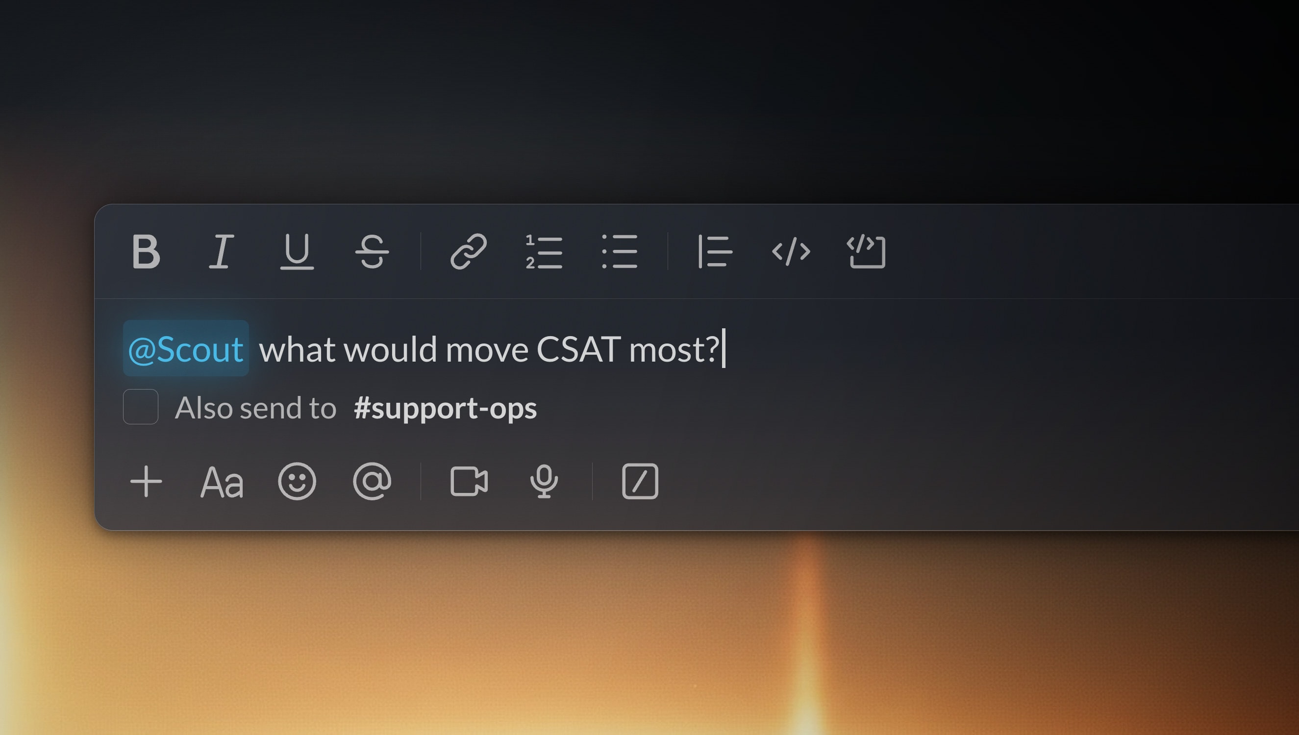 Scout, now in Slack