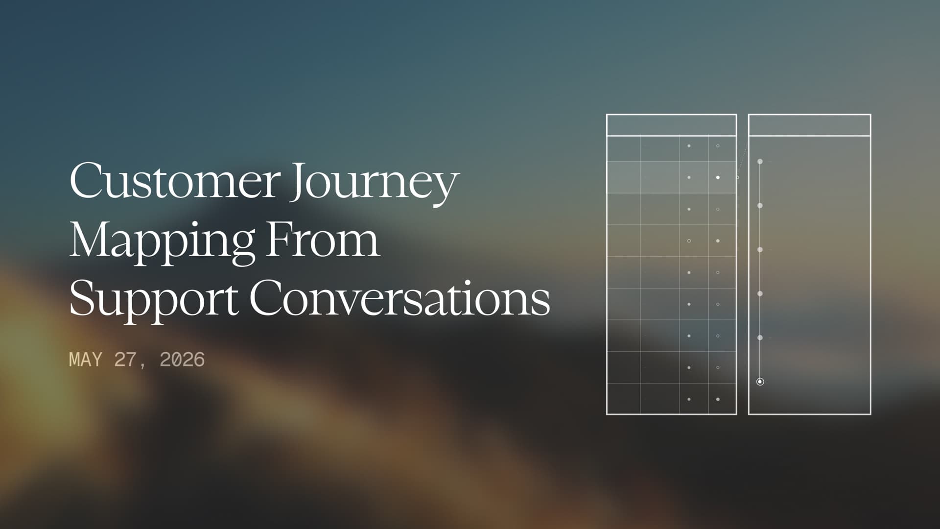 Customer Journey Mapping From Support Conversations