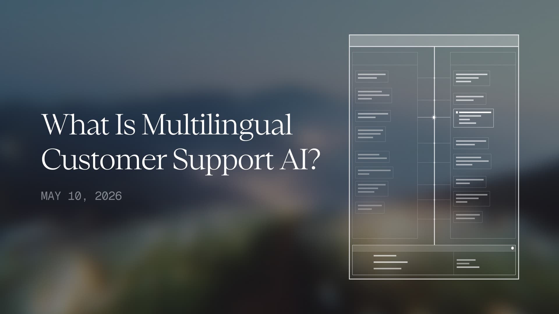 What Is Multilingual Customer Support AI?