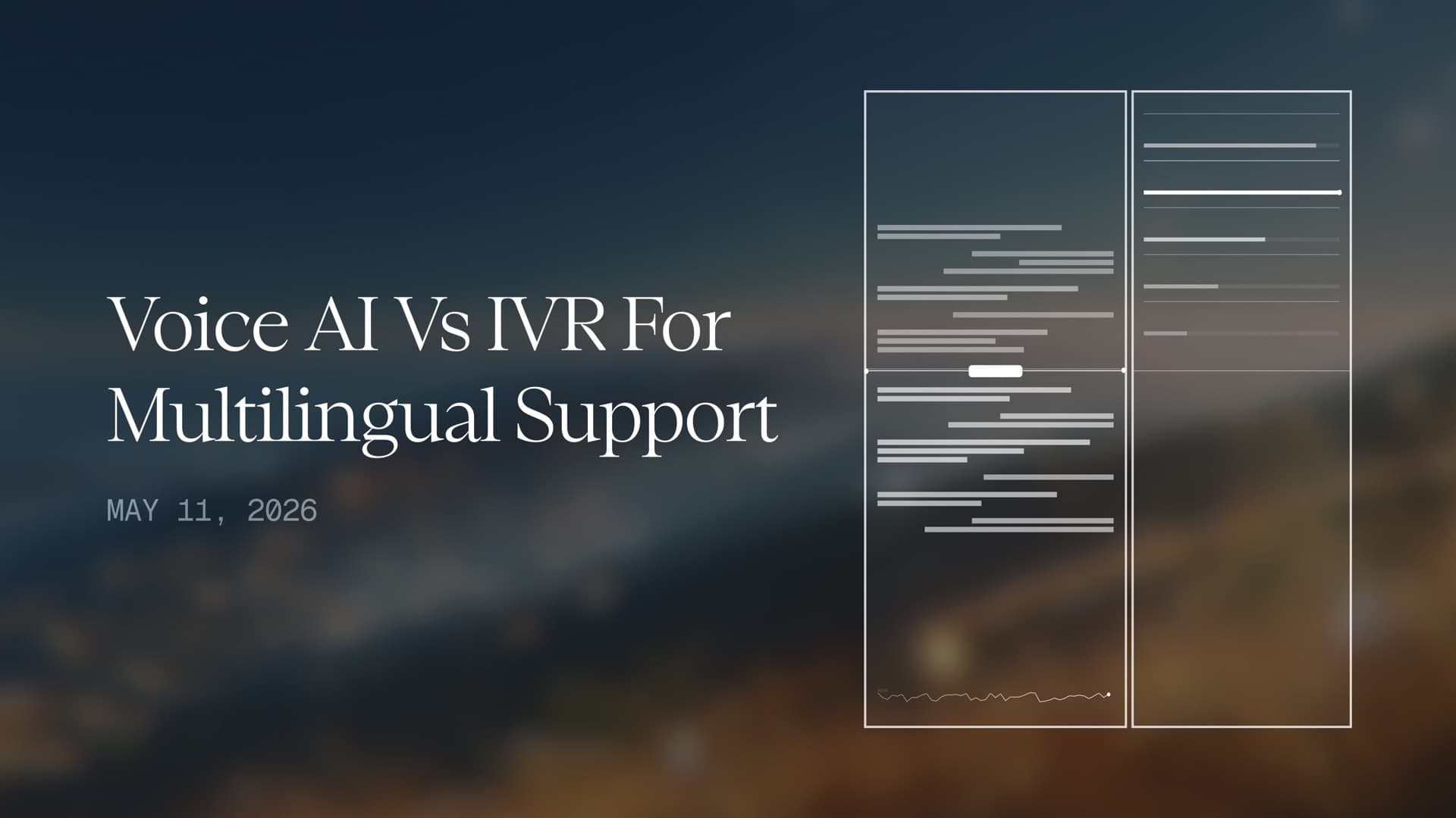 Voice AI vs IVR for Multilingual Support